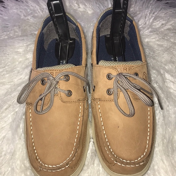 sperry leather upper